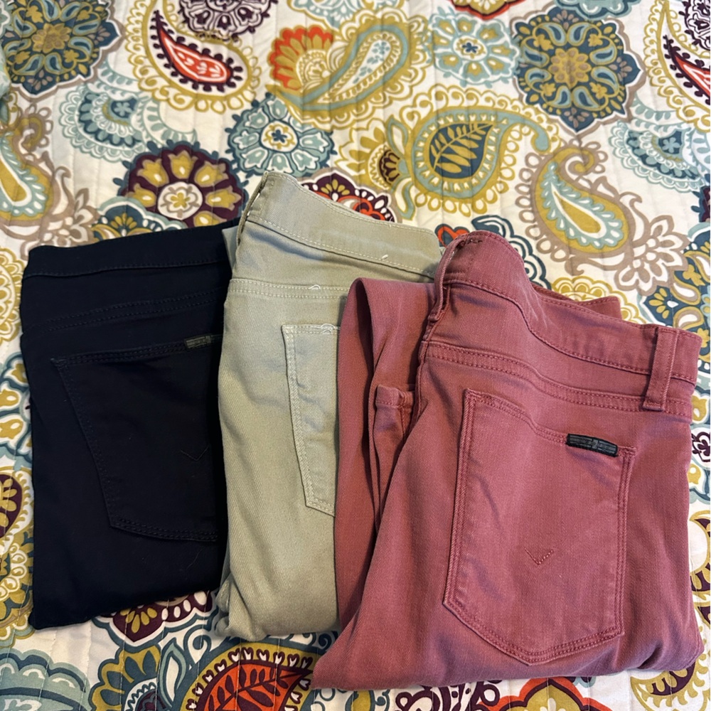 Hudson Skinny Jeans Lot of 3 Sz 28